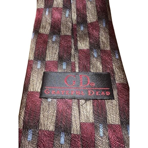 Grateful Dead Scarlet Fire 11th Set Silk Necktie - Picture 3 of 7